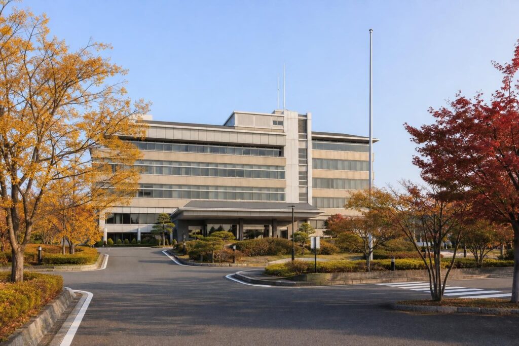 市区町村の庁舎の外観