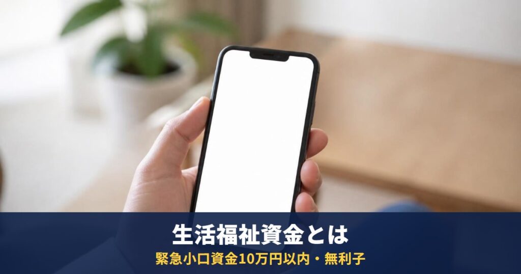 生活福祉資金とは|緊急小口資金は10万円以内・無利子、債務整理の費用も対象(社協)